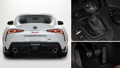 2023 Toyota GR Supra manual (!), but only for inline-six