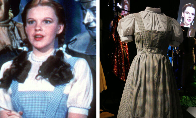 Judy Garland's 'The Wizard of Oz' Dress Up for Auction