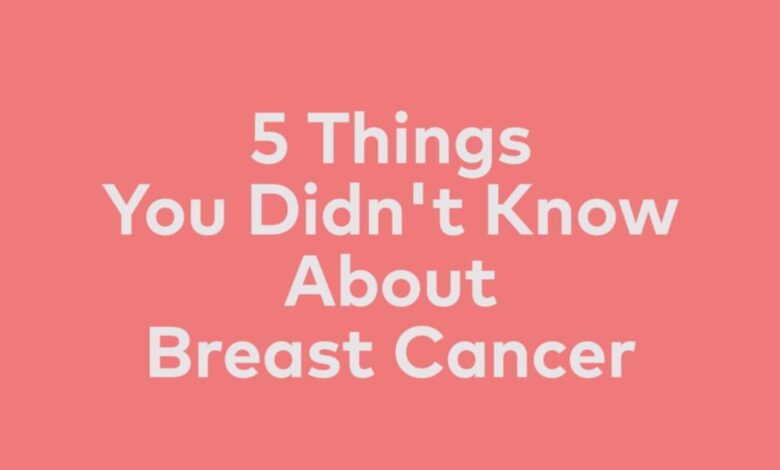 5 facts about breast cancer