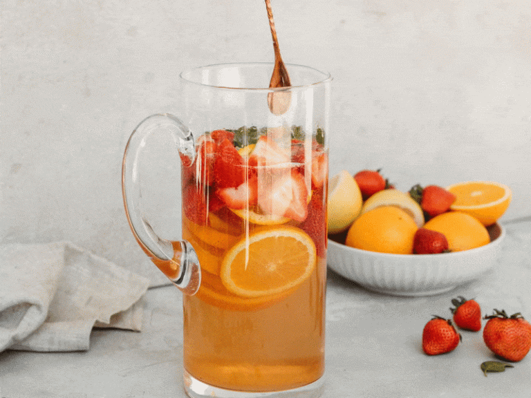 Strawberry Rosé Sangria Recipe — Easy and With Only 8 Ingredients!