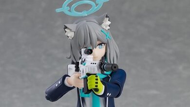 Blue Archive Shiroko Figma Comes with Her Mask