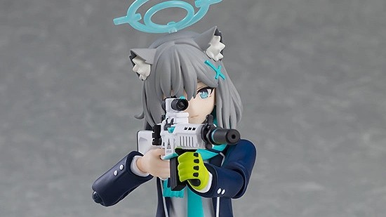 Blue Archive Shiroko Figma Comes with Her Mask
