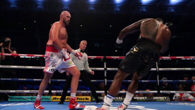 Fury defeats Whyte with one dangerous shot, wins the title
