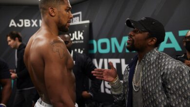 Floyd Mayweather gears up for the May 14 show with Don Moore, Anderson Silva and Badou Jack also featured on Undercard