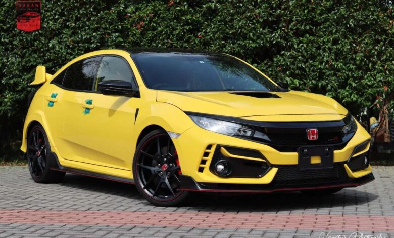 2021 Honda Civic Type R Limited Edition - one available in Malaysia through Sakan Auto;  RM668k
