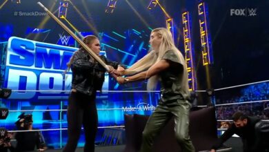 Ronda Rousey uses Charlotte Flair