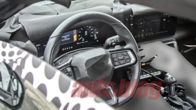 The interior of the next-generation Ford Mustang revealed in spy photos