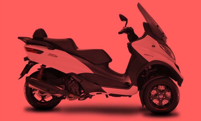 Piaggio MP3 500 recalled due to reduced brake performance