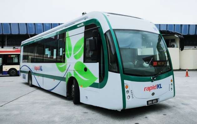 Testing KL - EV rapid electric bus on 2 routes, 3 months