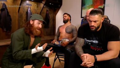 Sami Zayn asks Roman Reigns for help against Drew McIntyre I WWE on FOX