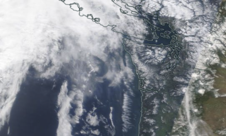 Siberian smoke reaches the Pacific Northwest