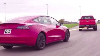 Can Tesla Model 3 self-recharge when towed?