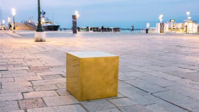 Thousands of visitors marveled at Castello CUBE during Biennale - Europe premiere for unique golden artwork in Venice