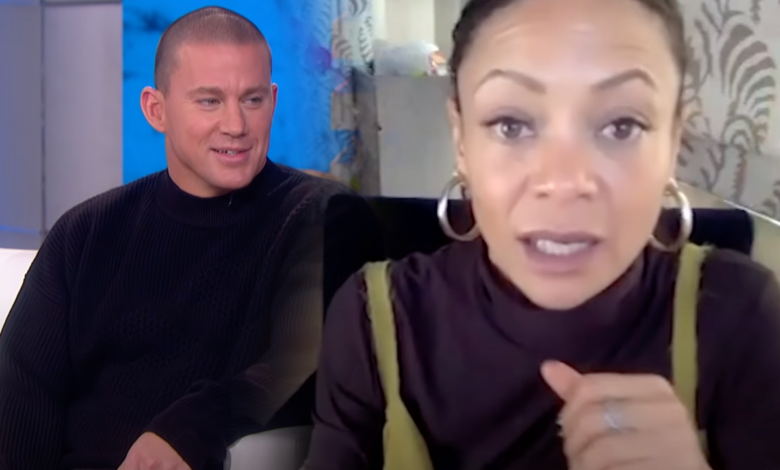 Thandie Newton Argues w/ Channing Tatum On Magic Mike Set.  .  .  Now activated & replaced w/ Latina