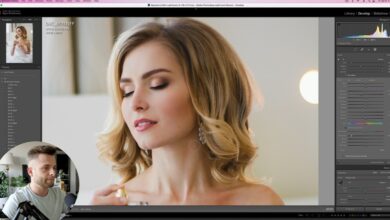 How to edit wedding portraits in Lightroom
