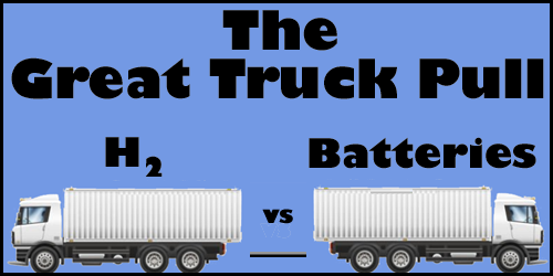 Battle of the trucks: H2 vs.  Batteries - Eyeballs for that?