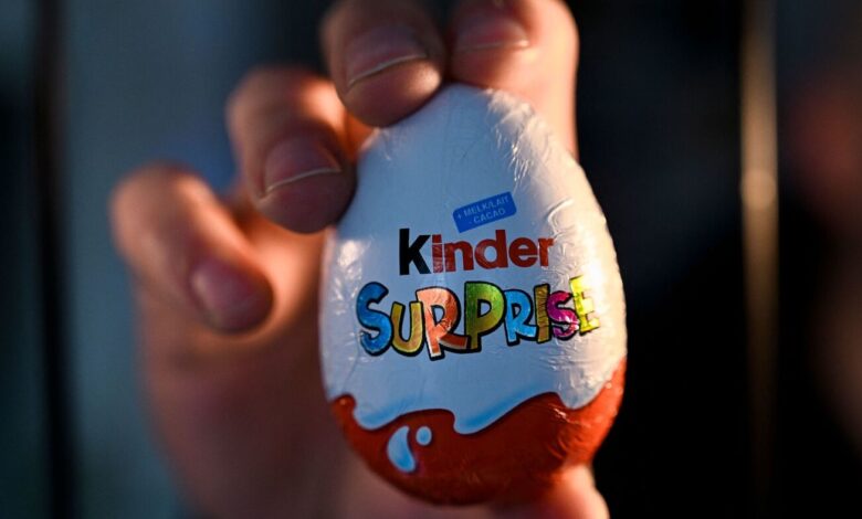 Kinder Eggs recalled due to salmonella outbreak in Europe: NPR