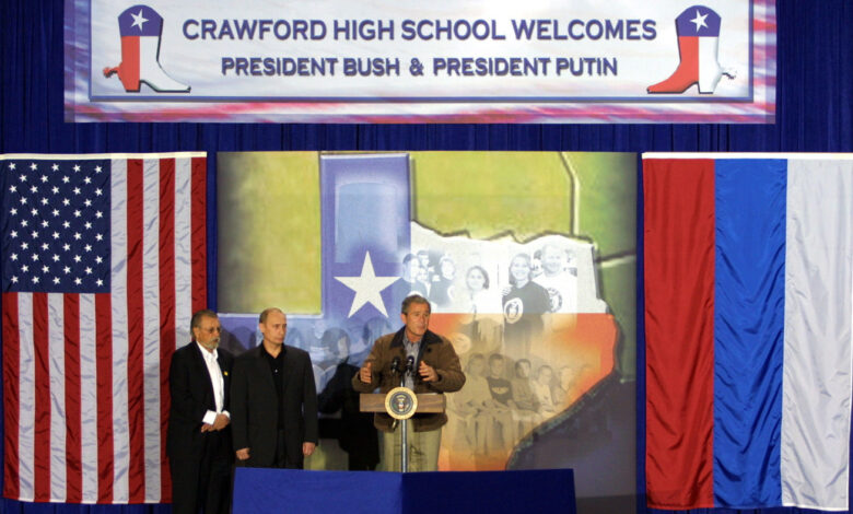 When Vladimir Putin Joins George W. Bush in Crawford, Texas: NPR