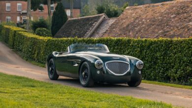 Caton's Healey pays tribute to early four-pot Austin-Healeys