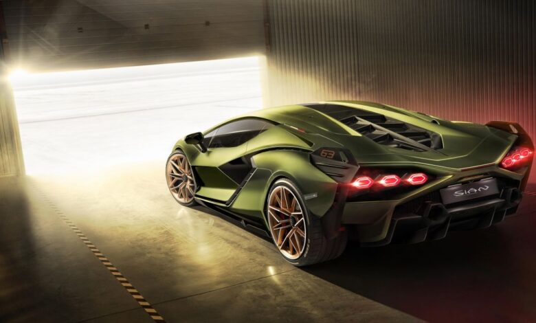 Lamborghini V12, V8 hybrid coming soon;  EV second half of the decade
