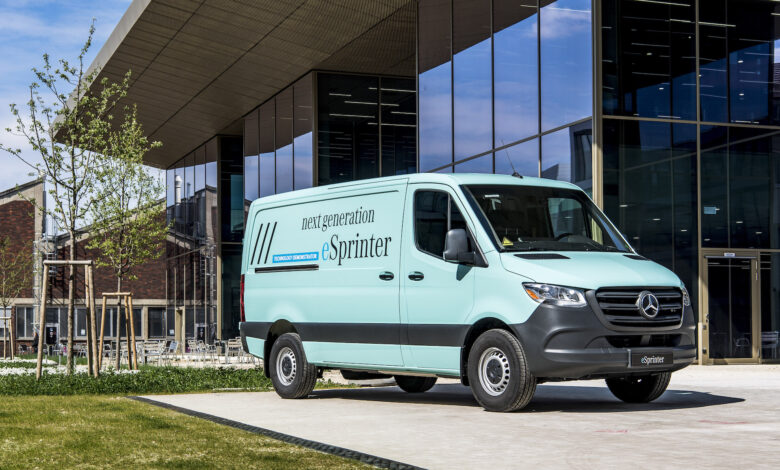 Mercedes wants your next Amazon delivery to arrive in an electric eSprinter van