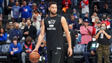 Brooklyn Nets eliminated Ben Simmons in Game 4;  All-Star forward reports back pain, sources say