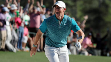 2022 masters: Rory McIlroy bid on green jacket for record low 64 on Sunday after hitting magic hole on 18