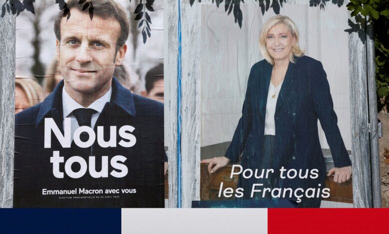 Emmanuel Macron and Marine Le Pen were both on the ballot paper of the last presidential election five years ago
