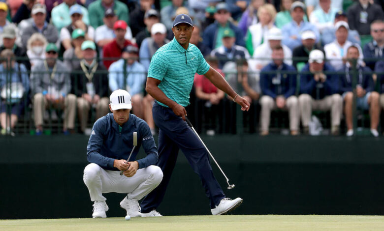 2022 Number of tees, pairs: Course completion, groups, fixtures for Round 3 at Augusta National