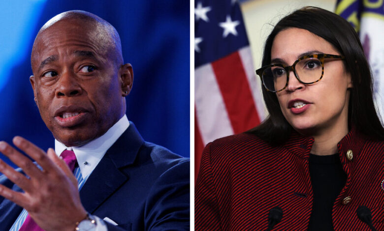 AOC and Eric Adams haven't spoken in almost a year