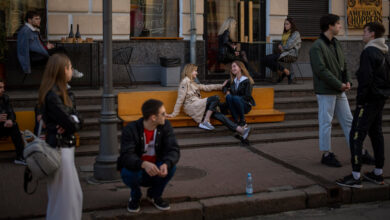 In Kyiv, cautious residents have a sense of normalcy