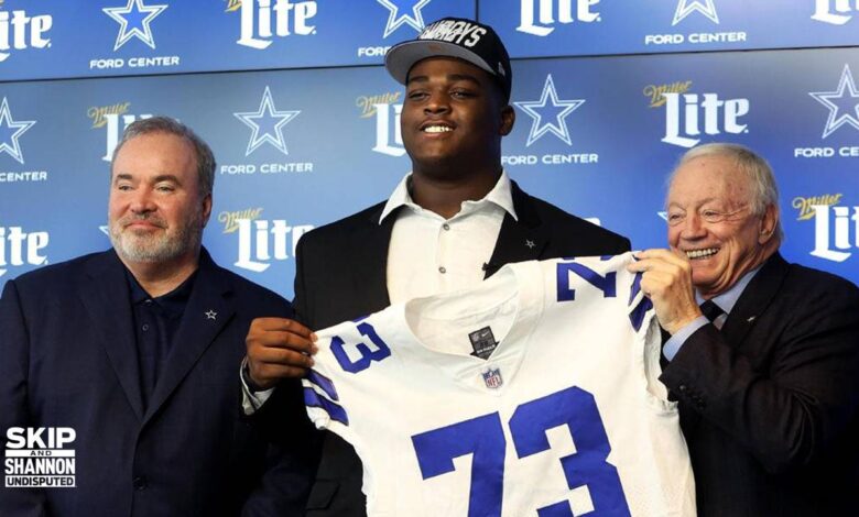 Dallas Cowboys get C+ grade for NFL Draft I UNDISPUTED