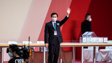 John Lee Wins Hong Kong rubber stamp election