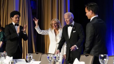 Biden boasts Trump, GOP, at reporters' dinner