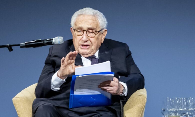 Kissinger says Taiwan cannot be the core of the US-China inference