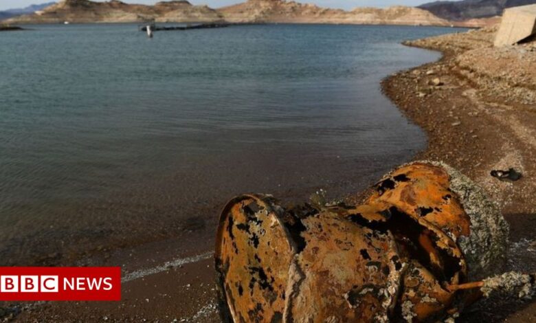 Lake Mead: Reservoir shrinks to reveal more human remains
