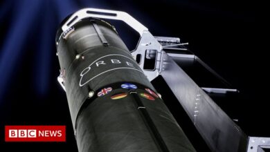 Prototype rocket of the Scottish spaceport unveiled