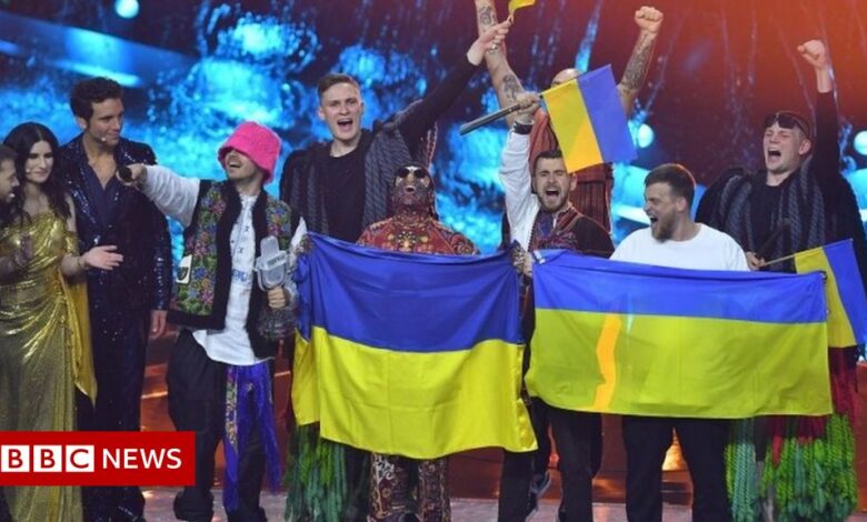 Eurovision win brings 'extraordinary happiness' to Ukraine