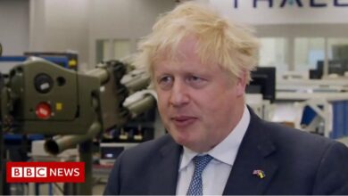 Boris Johnson accepts Northern Ireland stalemate over Brexit deal he signed