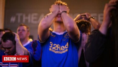 Heartbreaking for fans as Rangers lose Europa final in Seville