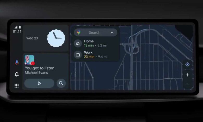 Google Android Auto gets a big update - new interface, features, split screen mode;  better screen support
