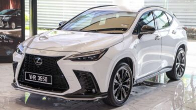 2022 Lexus NX 350 F Sport in Malaysia - the live showroom of the second generation SUV;  2.4T with 275 hp, 430 Nm;  RM389,888