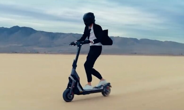 The Segway SuperScooter GT Series is a fast two-wheeled scooter