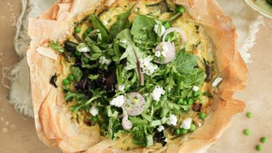 Easy vegetarian quiche recipe made better with 5 tips