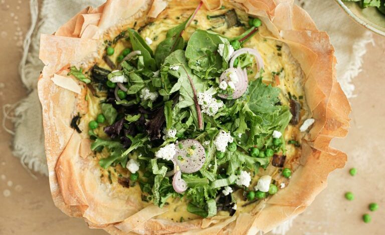 Easy vegetarian quiche recipe made better with 5 tips