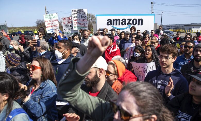 Amazon Labor Union loses ground in Staten Island push