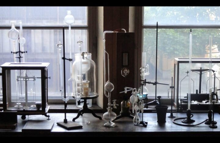 Chemistry laboratory.