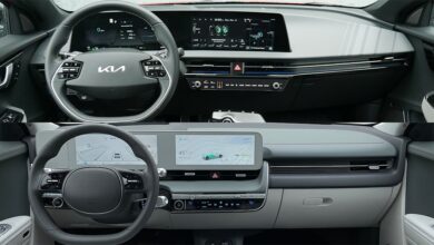 Compare interior Hyundai Ioniq 5 and Kia EV6