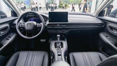 Honda ZR-V SUV - Civic-like interior on display in China