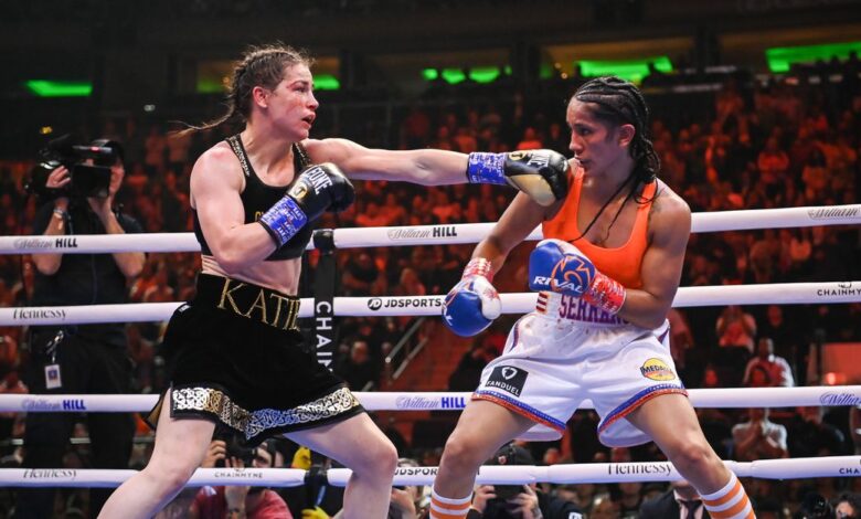 Katie Taylor has endless praise for Amanda Serrano: 'Amanda is a great champion, phenomenal warrior'
